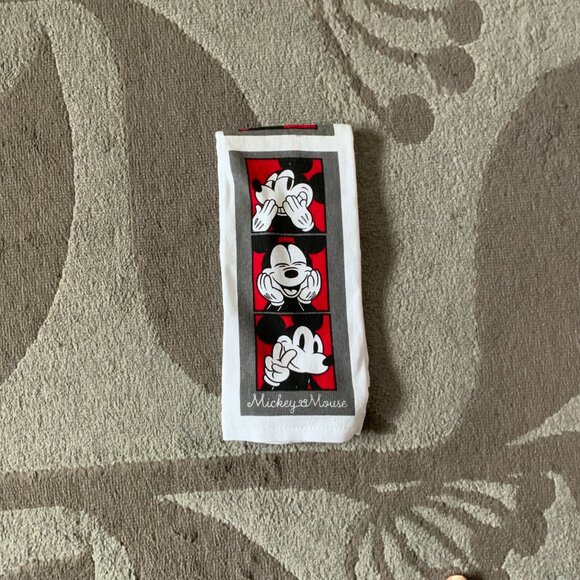 MICKEY MOUSE DISH DRYING MAT + 2 HAND TOWELS - Picture 2 of 10